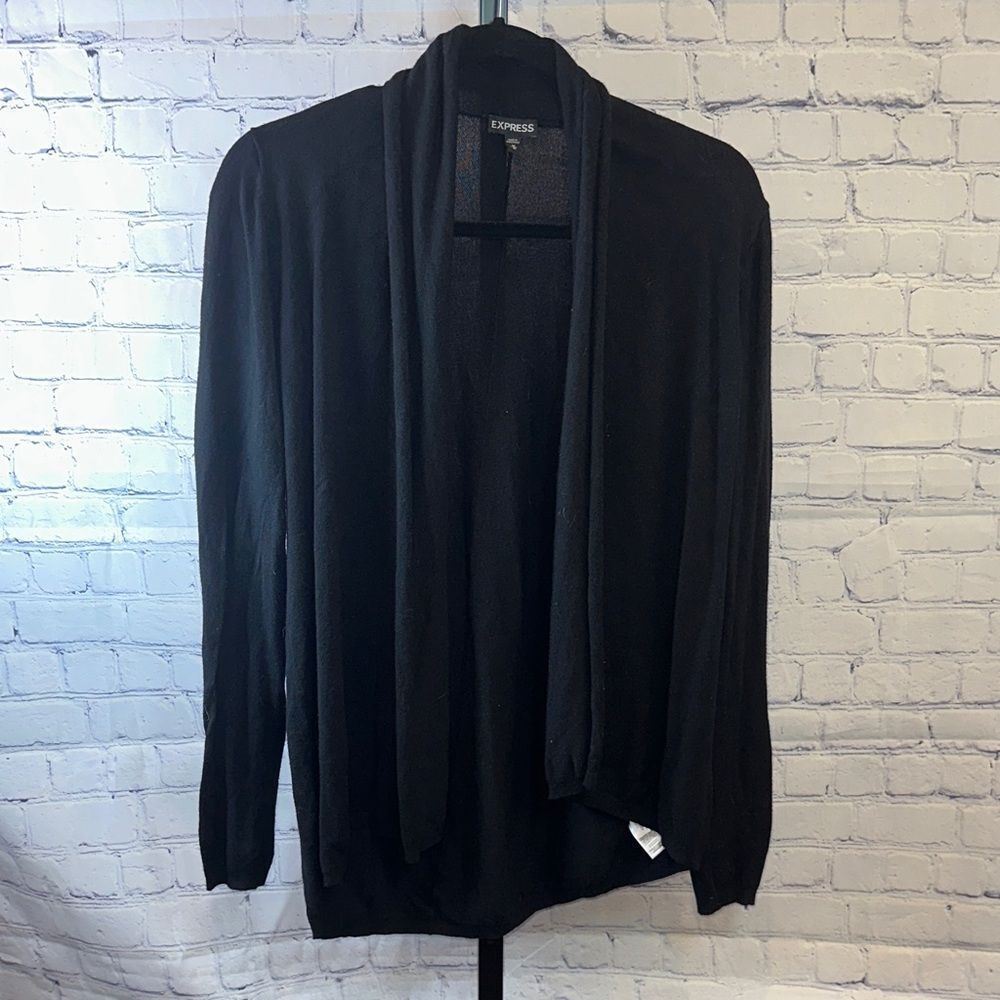 Express Black Women's Cardigan Sweater
